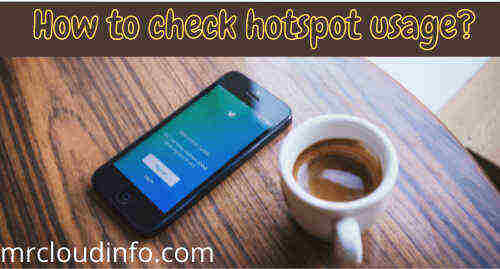 how to check hotspot usage iphone ios 13