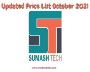 Sumash tech updated price list