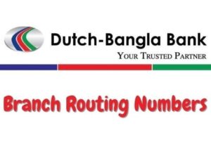 DBBL Branch Routing Number