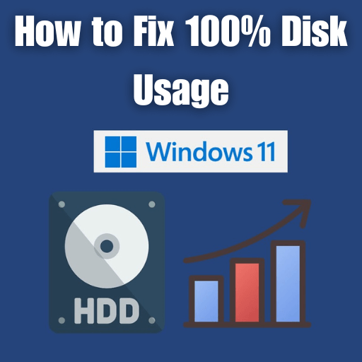How to Fix 100% Disk Usage in Windows 11