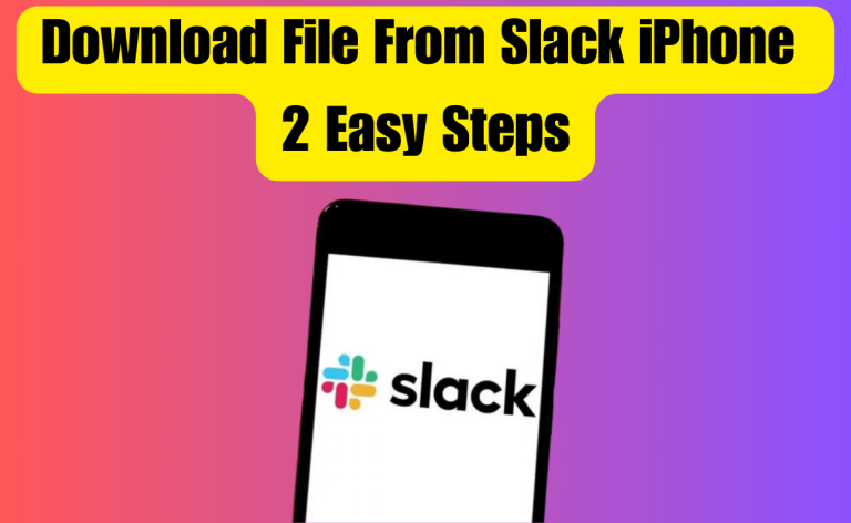 Download File From Slack iPhone